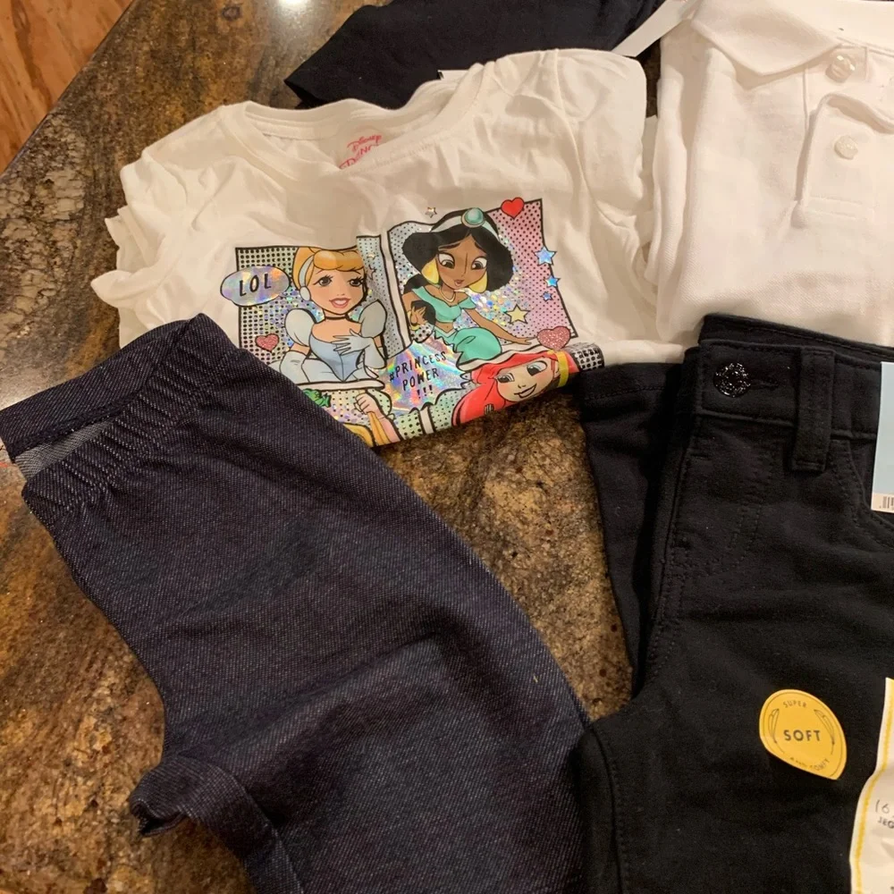 🌸 - Girls 6x clothing Bundle Cat & Jack‎ NWT